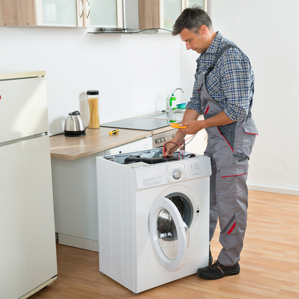 can you walk me through the steps of troubleshooting my washer issue in Ovando